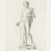 Chefs D'Œuvre Des Musées<Boutiques de musées Estampe Statue antique d'un gladiateur - Claude Mellan