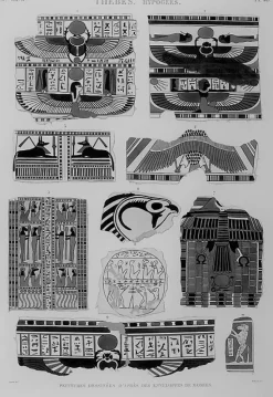 Boutiques de musées Estampe Thèbes (peintures) Clearance