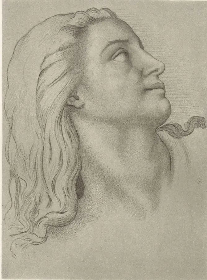 Boutiques de musées Estampe Tête de femme Best