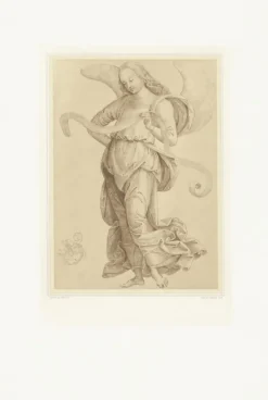 Boutiques de musées Estampe Étude d'ange debout - Le Pérugin Clearance