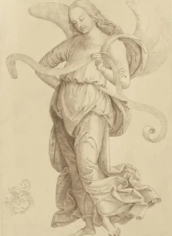 Boutiques de musées Estampe Étude d'ange debout - Le Pérugin Clearance
