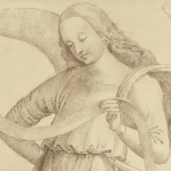 Boutiques de musées Estampe Étude d'ange debout - Le Pérugin Clearance