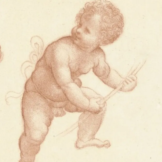 Boutiques de musées Estampe Étude d'enfant - Léonard de Vinci Sale