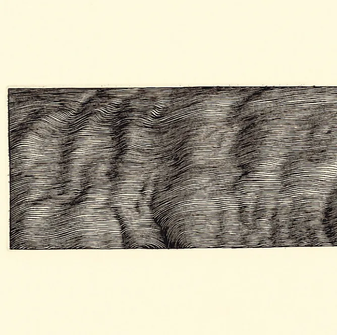 Créations Contemporaines<Boutiques de musées Estampe Vagues (wellen) - Markus Raetz 1995