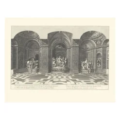 Architecture Et Villes<Boutiques de musées Estampe Vue fond de la grotte de Thétys de Jean Lepautre