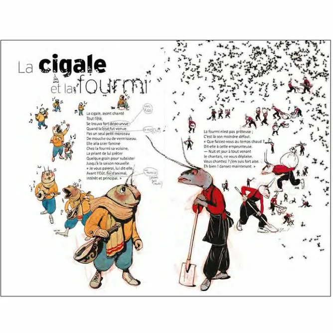 Boutiques de musées Fables Jean de La Fontaine illustrées par Rébecca Dautremer Best