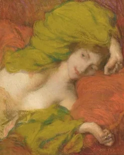 Boutiques de musées Farniente, dit aussi Étude de femme drapée les mains levées (détail) (affiches d'art)