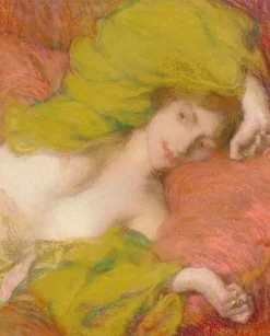 Boutiques de musées Farniente ou Etude de femme drapée les mains levées (panneaux aluminium) Best