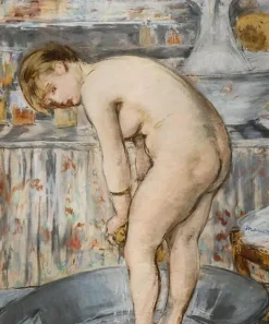 Toiles Encadrées|Affiches D'Art Encadrées<Boutiques de musées Femme dans un tub (toiles encadrées)