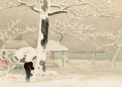 Toiles Encadrées|Toiles Sur Châssis<Boutiques de musées Femme de dos dans un paysage de neige, 1847-1915 (toiles encadrées)