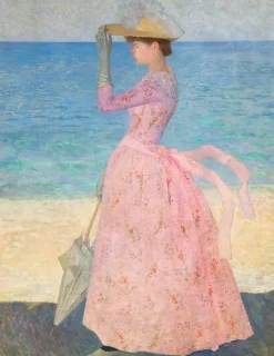 Affiches D'Art Encadrées|Toiles Sur Châssis<Boutiques de musées Femme à l'ombrelle (affiches d'art encadrées)