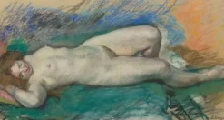 Boutiques de musées Femme nue couchée (panneaux aluminium) Sale