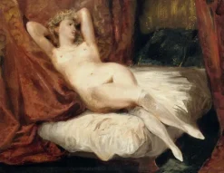 Panneaux Aluminium|Panneaux Acryliques<Boutiques de musées Femme nue, couchée sur un divan, dit aussi La Femme aux bas blancs (panneaux aluminium)