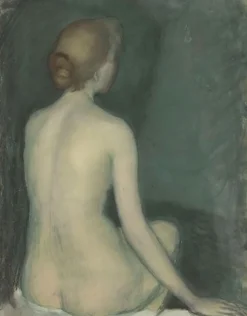 Boutiques de musées Femme nue, vue de dos, tournée vers la droite (affiches d'art) Discount
