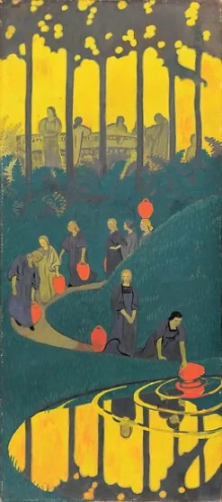 Affiches D'Art|Affiches D'Art Encadrées<Boutiques de musées Femmes à la source (affiches d'art)