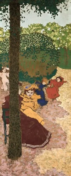 Affiches D'Art|Affiches D'Art Encadrées<Boutiques de musées Fillettes jouant (affiches d'art)