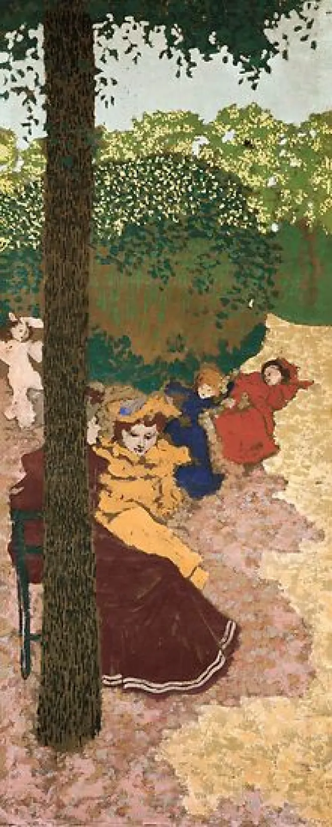 Boutiques de musées Fillettes jouant (toiles sans cadre) Sale
