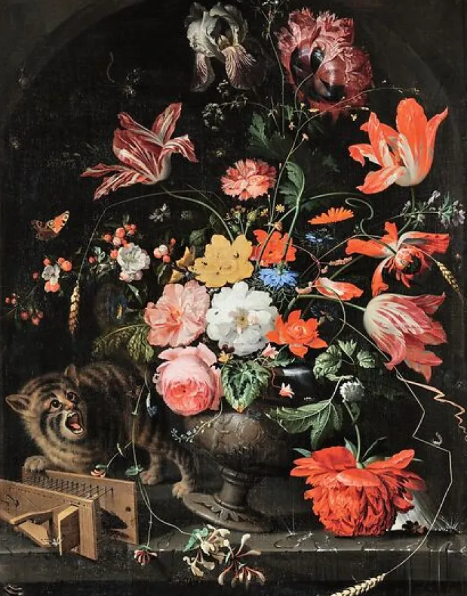 Affiches D'Art|Affiches D'Art Encadrées<Boutiques de musées Fleurs dans une corbeille (affiches d'art)