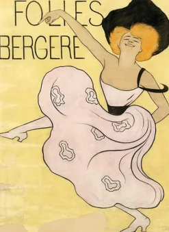Boutiques de musées Folies Bergères : maquette définitive de l'affiche de 1900 (affiches d'art) Best
