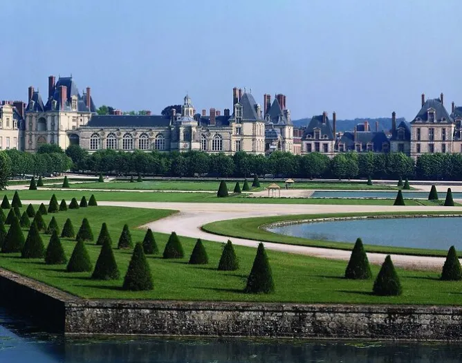 Affiches D'Art Encadrées<Boutiques de musées Fontainebleau, façades donnant sur le grand parterre (affiches d'art encadrées)