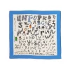Foulards, Étoles, Châles<Boutiques de musées Foulard Blanc Alphabet Niki de Saint Phalle 70x70cm