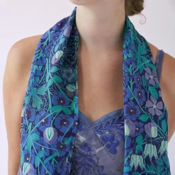 Foulards, Étoles, Châles<Boutiques de musées Foulard Colombine A.F. Vigers - V&A