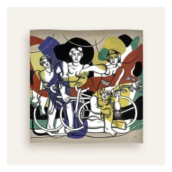 Foulards, Étoles, Châles<Boutiques de musées Foulard Fernand Léger - Les cyclistes - Brochier Soieries
