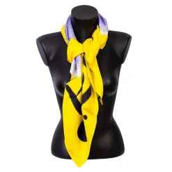 Foulards, Étoles, Châles<Boutiques de musées Foulard Joan Miró L'Or de l'Azur - 90x90cm - Brochier Soieries