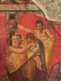 Boutiques de musées Fresque représentant une scène d'initiation aux mystères de Dionysos (détail) (panneaux acryliques) Discount