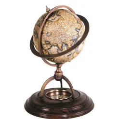 Art De La Maison<Boutiques de musées Globe Terrestre avec boussole séche sur socle