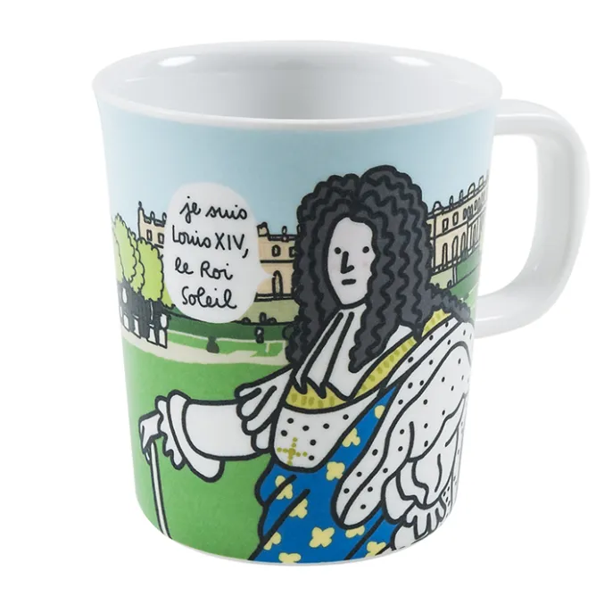 Boutiques de musées Gobelet Je suis Louis XIV, le Roi Soleil Clearance