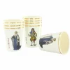 Boutiques de musées 8 gobelets en carton "A la Cour de Versailles" Clearance