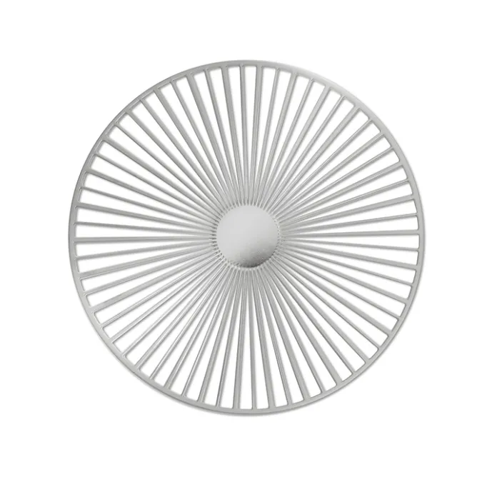 Boutiques de musées Grande broche Solar - Argentée Discount