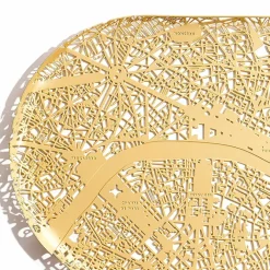 Design|Art De La Table<Boutiques de musées Grand plateau en laiton Paris - Fundamental