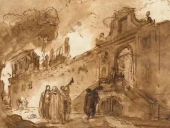 Boutiques de musées Groupe de musiciens (toiles sans cadre) Hot