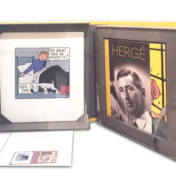 Boutiques de musées Hergé - Catalogue de l'exposition - Édition de luxe Hot
