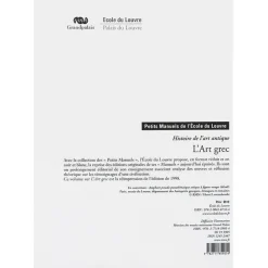 Histoire, Géographie Et Sciences<Boutiques de musées Histoire de l'art antique ; L'Art Grec