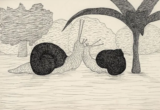 Boutiques de musées « Histoire du gros escargot », N°21, 1932 (panneaux aluminium) Hot