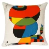 Boutiques de musées Housse de coussin Joan Miró - Femme, oiseau, étoile (extrait 1) - 1966/1973 - Pansu Clearance