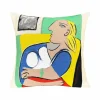Art De La Maison<Boutiques de musées Housse de coussin Pablo Picasso - Femme dans un fauteuil jaune, 1932 - 45 x 45 cm - Pansu
