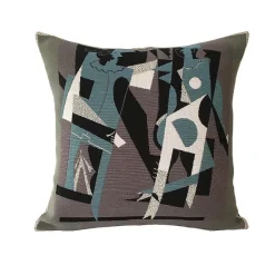 Art De La Maison<Boutiques de musées Housse de coussin Picasso - Arlequin et femme au collier -Pansu