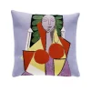 Boutiques de musées Housse de coussin Picasso Femme dans un fauteuil Outlet