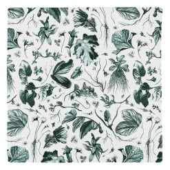 Art De La Maison<Boutiques de musées Housse de coussin verte Herbier du roi - Maison Baluchon