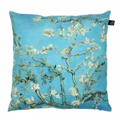 Art De La Maison<Boutiques de musées Housse de coussin Vincent van Gogh - Amandier en fleurs - 40x40cm