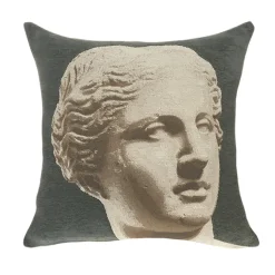 Boutiques de musées Housse de coussin Vénus de Milo - Gris - Pansu Outlet