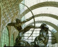 Toiles Encadrées|Toiles Sur Châssis<Boutiques de musées Héraklès tuant les oiseaux du lac Stymphale (toiles encadrées)