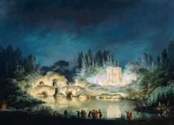 Boutiques de musées Illumination du pavillon du Belvédère et du Rocher (panneaux acryliques) Sale