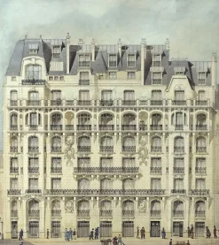 Affiches D'Art Encadrées|Affiches D'Art<Boutiques de musées Immeuble de rapport (1, rue Huysmans, 75006 Paris) : façade, élévation (affiches d'art encadrées)