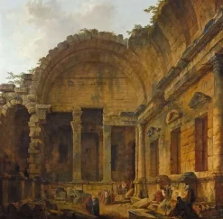 Panneaux Acryliques|Toiles Sans Cadre<Boutiques de musées Intérieur du temple de Diane (panneaux acryliques)
