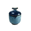 Boutiques de musées Jarre miniature Chawan Mushi Bleu océan - ZaoZam New